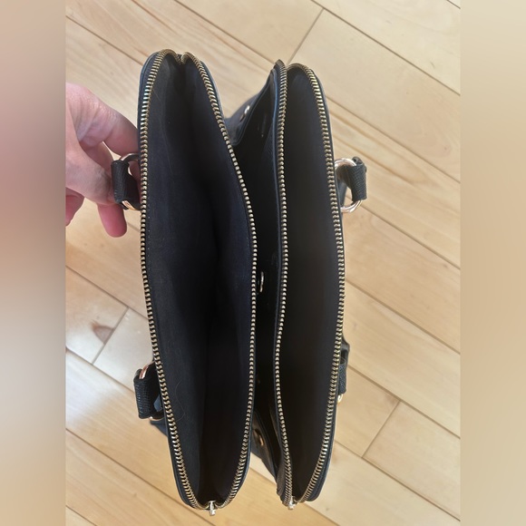 Like new Aldo black hand bag with lots of space, for work or formal outings. - Picture 2 of 6